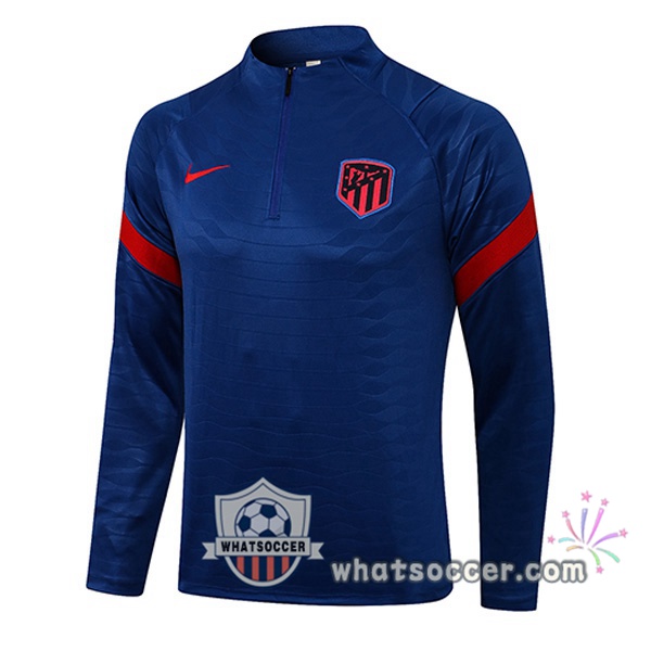 Atletico Madri Blue Soccer Sweater 2021-2022