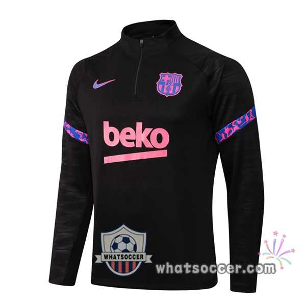 FC Barcelona Black Soccer Sweater 2021-2022