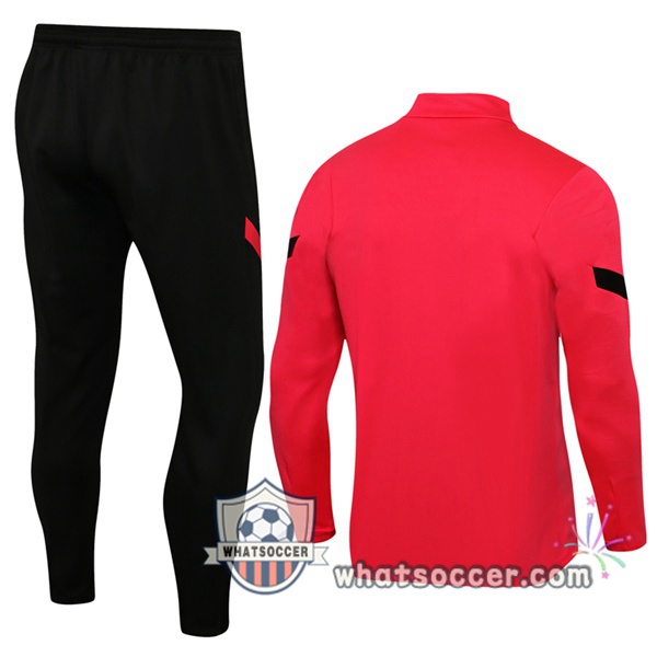 Atletico Madrid Rose Tracksuit 2021-2022