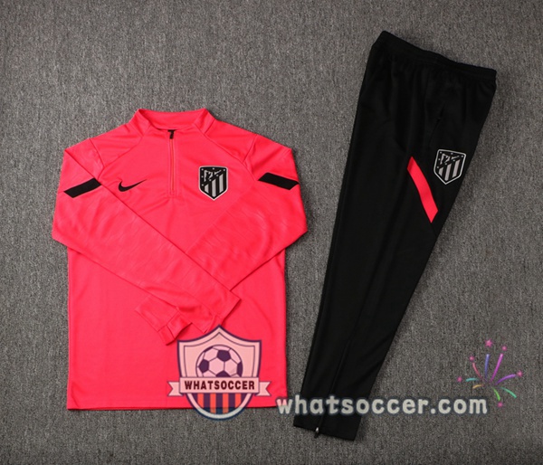 Atletico Madrid Rose Tracksuit 2021-2022