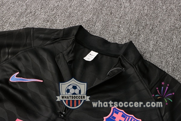 FC Barcelona Black Tracksuit 2021-2022