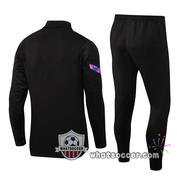 FC Barcelona Black Tracksuit 2021-2022