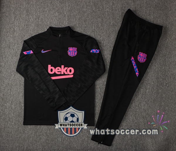 FC Barcelona Black Tracksuit 2021-2022