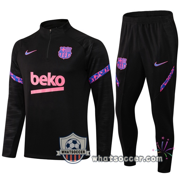FC Barcelona Black Tracksuit 2021-2022