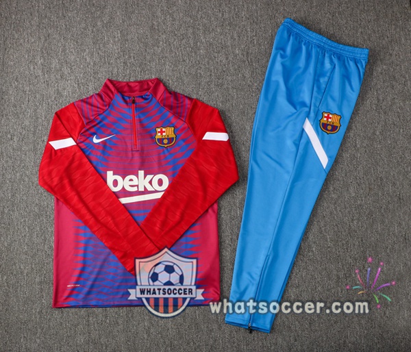 FC Barcelona Blue Tracksuit 2021-2022