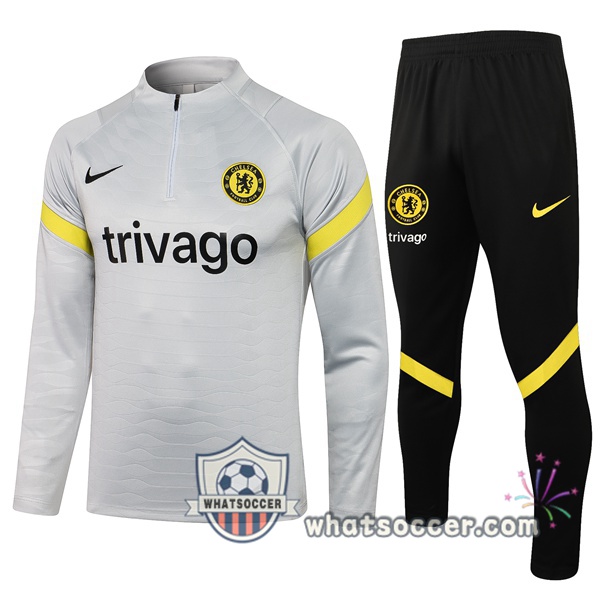 FC Chelsea Gray Tracksuit 2021-2022