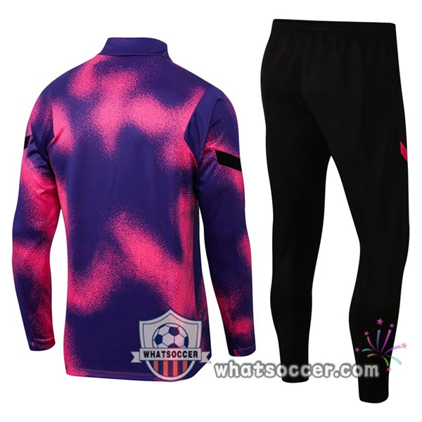 JORDAN Paris PSG Purple Tracksuit 2021-2022