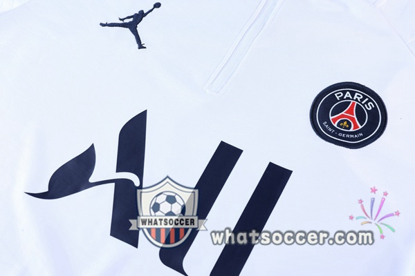 JORDAN Paris PSG White Tracksuit 2021-2022