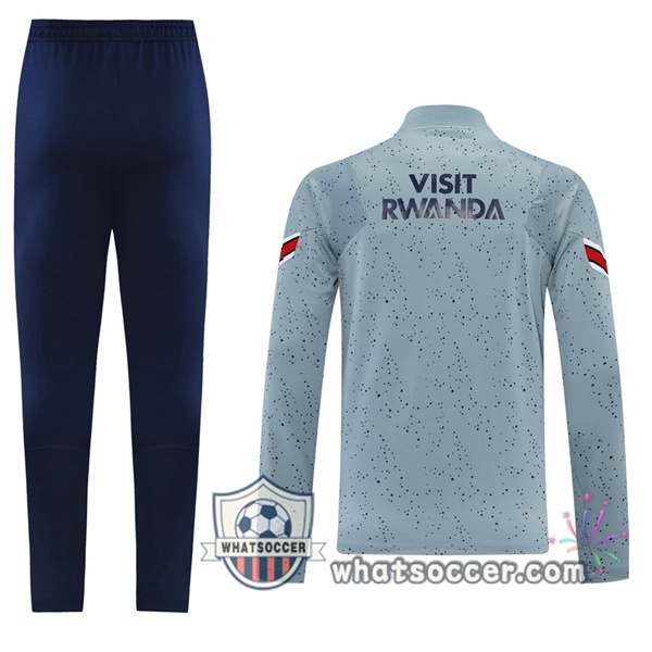 JORDAN Paris PSG Gray Tracksuit 2021-2022