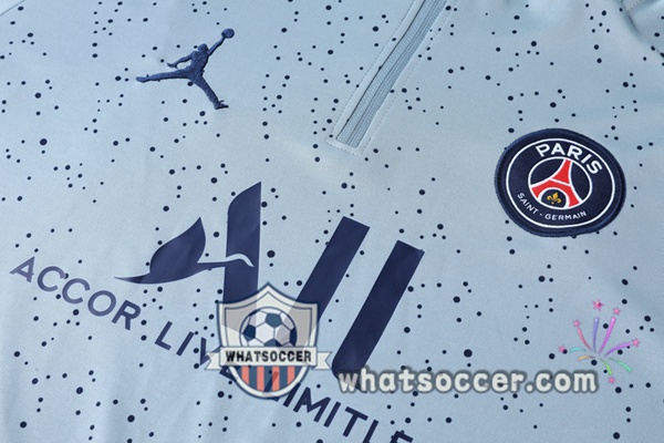 JORDAN Paris PSG Gray Tracksuit 2021-2022