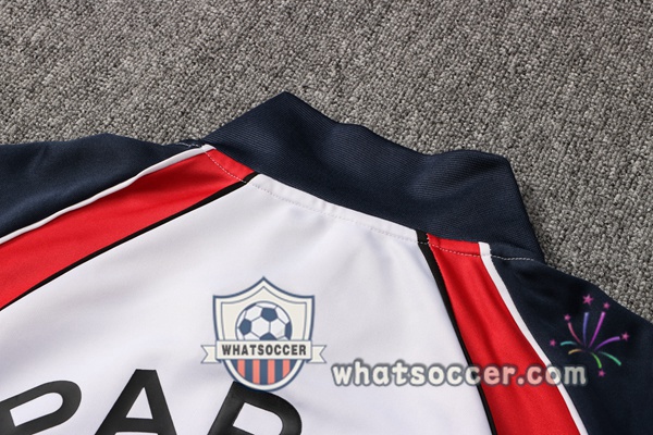 JORDAN Paris PSG White Blue Royal Training Jacket 2021-2022
