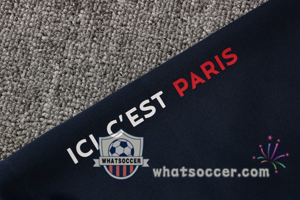 JORDAN Paris PSG White Blue Royal Training Jacket 2021-2022