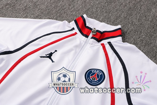 JORDAN Paris PSG White Training Jacket 2021-2022