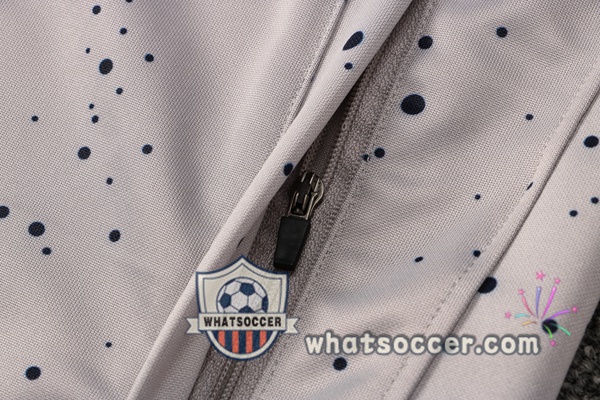 JORDAN Paris PSG Gray Training Jacket 2021-2022
