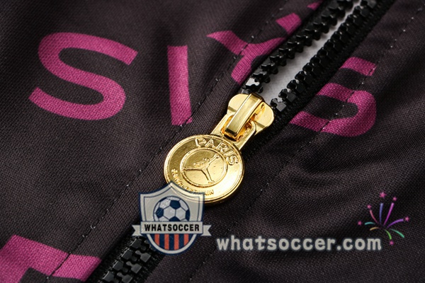 JORDAN Paris PSG Purple Hooded Jacket 2021-2022