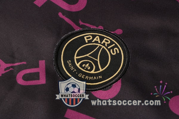 JORDAN Paris PSG Purple Hooded Jacket 2021-2022