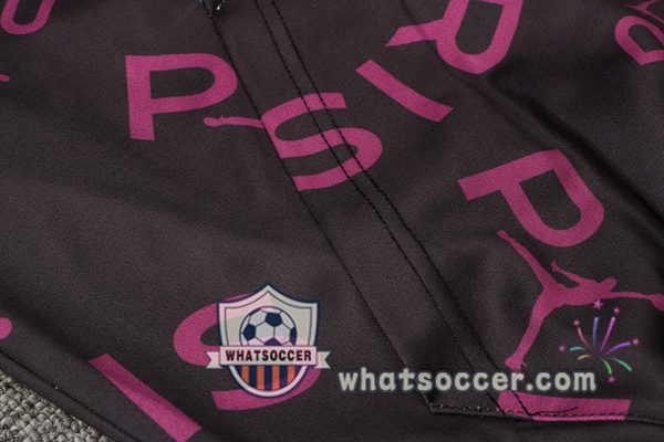 JORDAN Paris PSG Purple Hooded Jacket 2021-2022