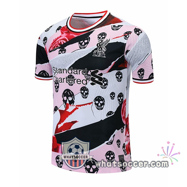 FC Liverpool White Training T-Shirts 2021-2022