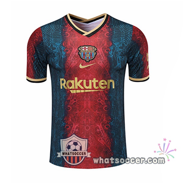 FC Barcelona Blue Training T-Shirts 2021-2022