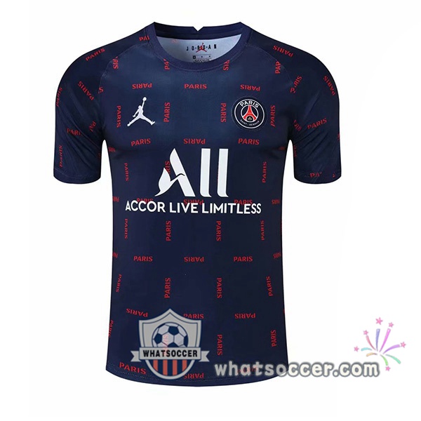 Paris PSG Blue Training T-Shirts 2021-2022