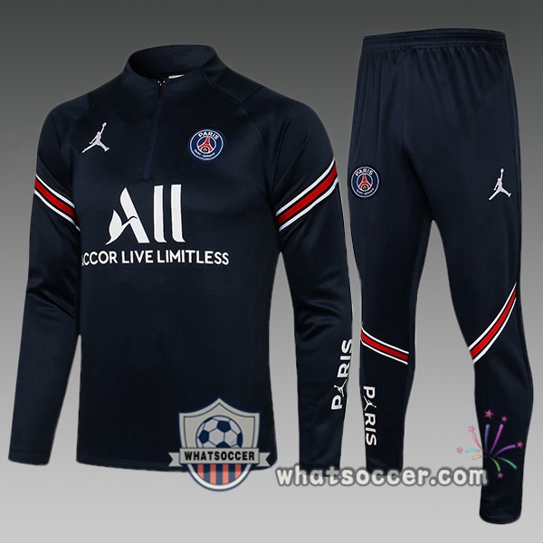 Paris PSG Kids Blue Royal Tracksuit 2021-2022