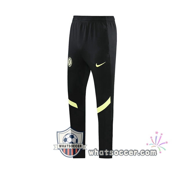 FC Chelsea Black Soccer Pants 2021-2022