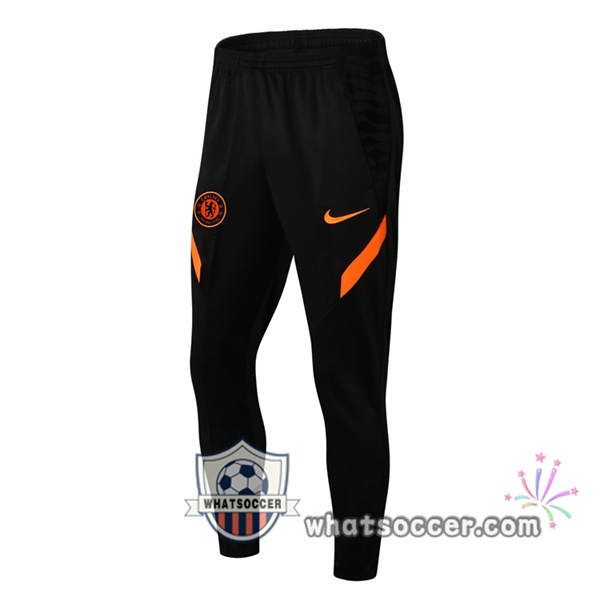 FC Chelsea Black Soccer Pants 2021-2022