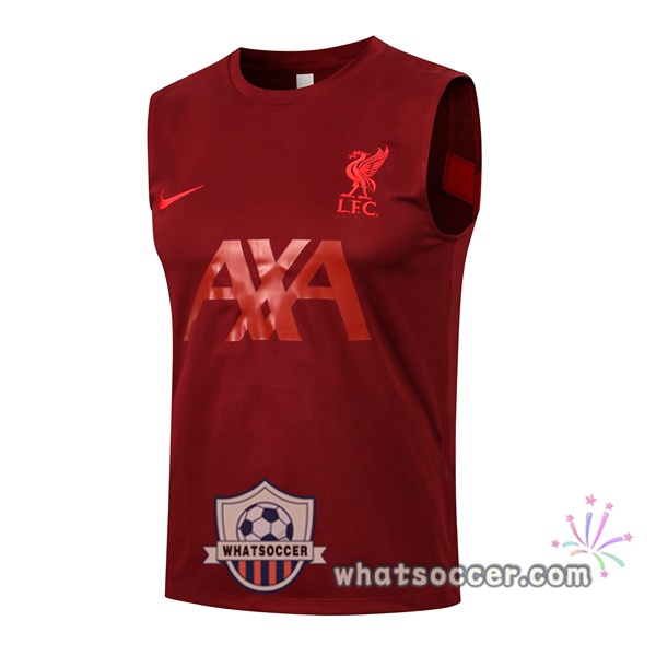 FC Liverpool Red Soccer Vest 2021-2022