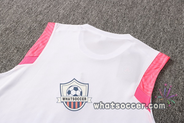 Paris PSG Soccer Vest + Shorts White 2021-2022
