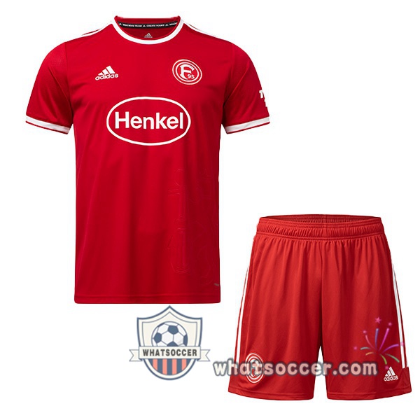 Fortuna Düsseldorf Kids Home Soccer Jerseys 2021-2022