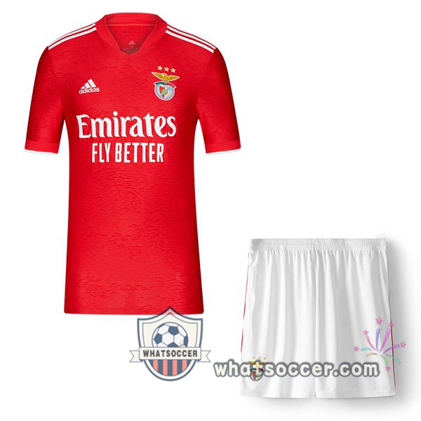 S.L Benfica Kids Home Soccer Jerseys 2021-2022