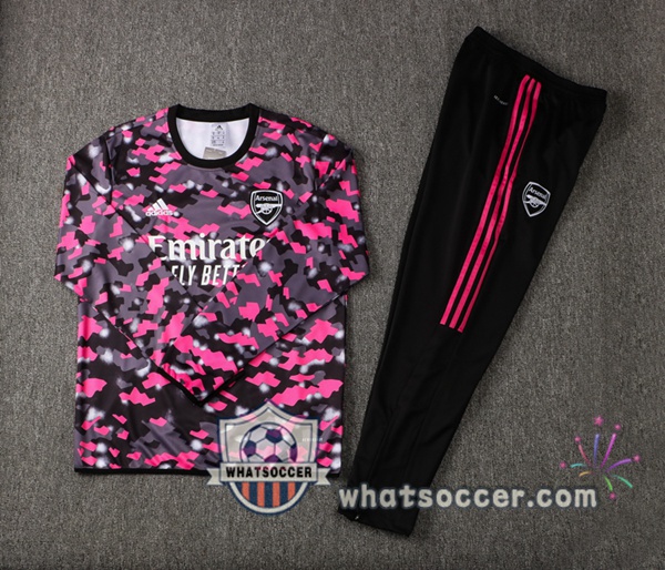 Arsenal Purple Gray Tracksuit 2021-2022