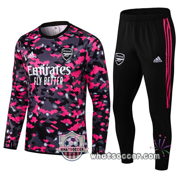 Arsenal Purple Gray Tracksuit 2021-2022