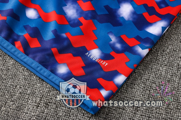 Bayern Munich Blue Red Tracksuit 2021-2022