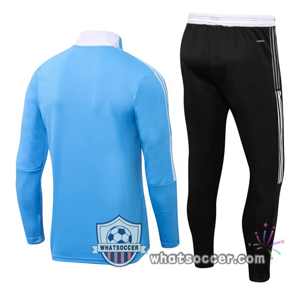 Real Madrid Blue Tracksuit 2021-2022