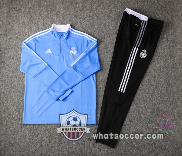 Real Madrid Blue Tracksuit 2021-2022