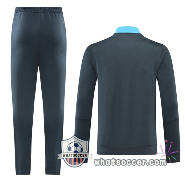 Real Madrid Gray Training Jacket 2021-2022
