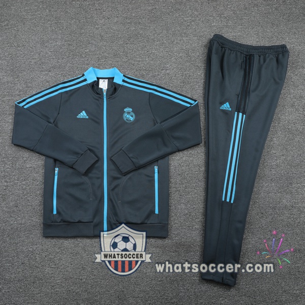 Real Madrid Gray Training Jacket 2021-2022