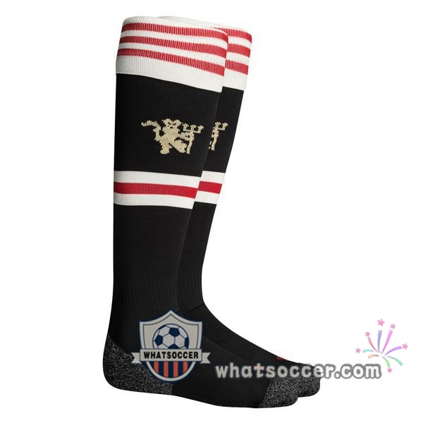 Manchester United Home Soccer Socks 2021-2022