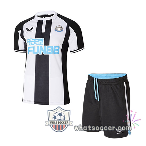 Newcastle United Kids Home Soccer Jerseys 2021-2022