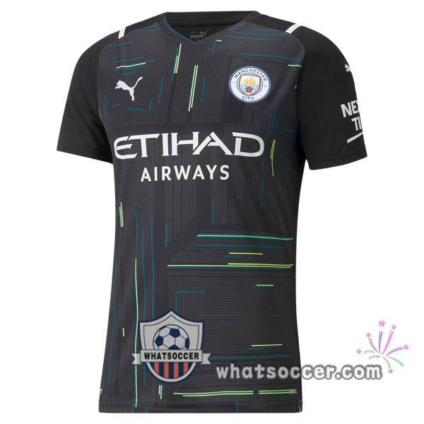 Manchester City Goalkeeper Soccer Jerseys Black 2021-2022