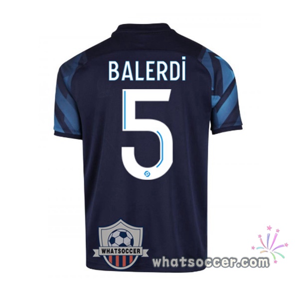 Marseille OM (BALERDI 5) Away Soccer Jerseys 2021-2022