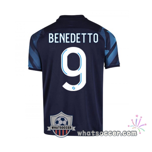Marseille OM (BENEDETTO 9) Away Soccer Jerseys 2021-2022