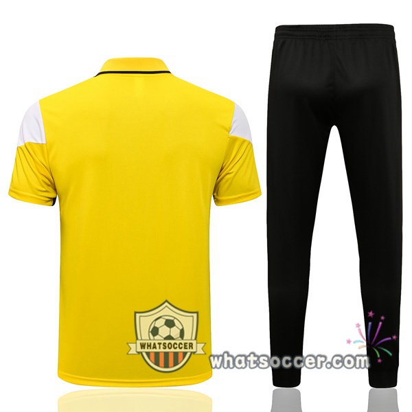 Training Polo Dortmund BVB + Pants Yellow 2021-2022