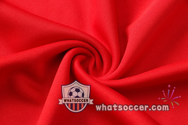 Training Polo AC Milan + Pants Red 2021-2022
