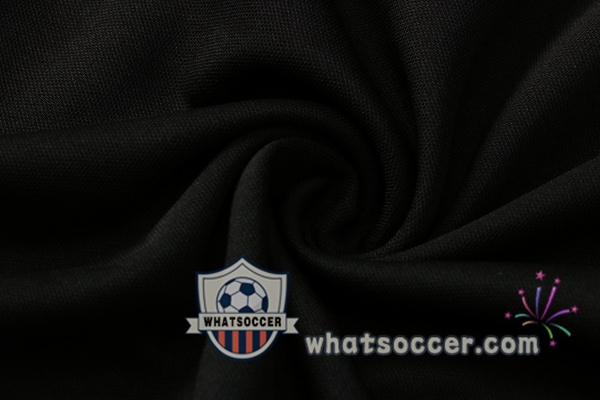 Training Polo AC Milan + Pants Black 2021-2022