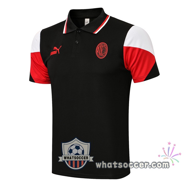 Training Polo AC Milan Black 2021-2022