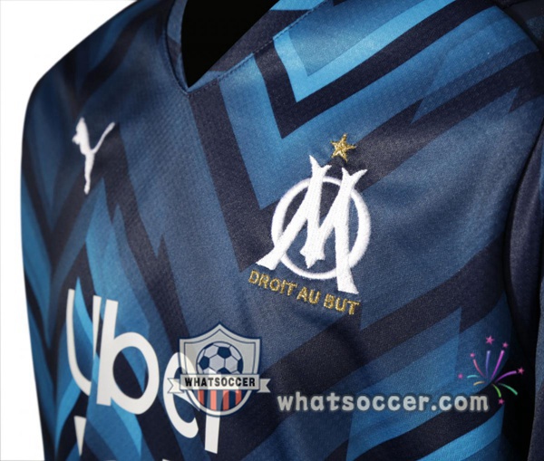 Marseille OM Away Soccer Jerseys 2021-2022