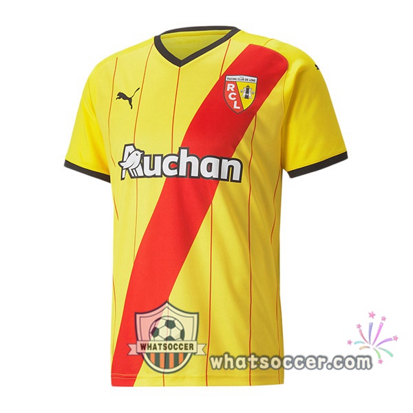RC Lens Home Soccer Jerseys 2021-2022