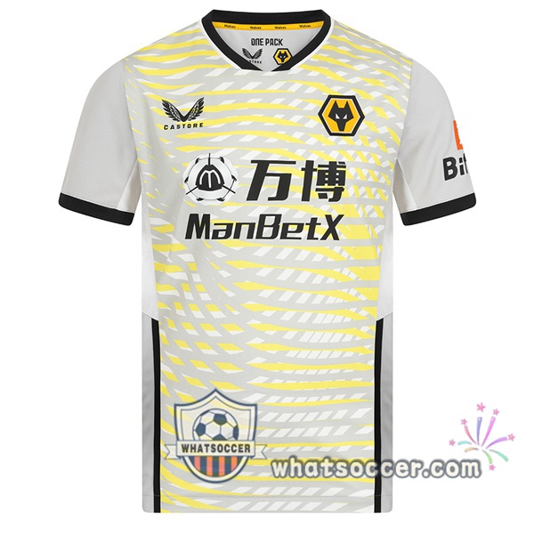 Wolves Goalkeeper Soccer Jerseys Gray 2021-2022